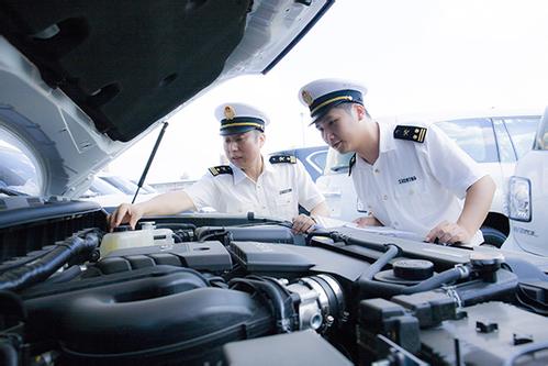 車輛暫時進出口進口前的工作是怎么做的？